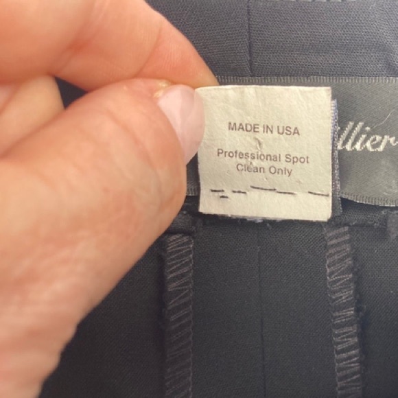 monique lhuillier formal wool pants EUC 4 - Picture 5 of 5